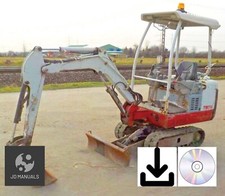 Takeuchi TB014 TB016 Compact Excavator Service Repair Workshop Manual.