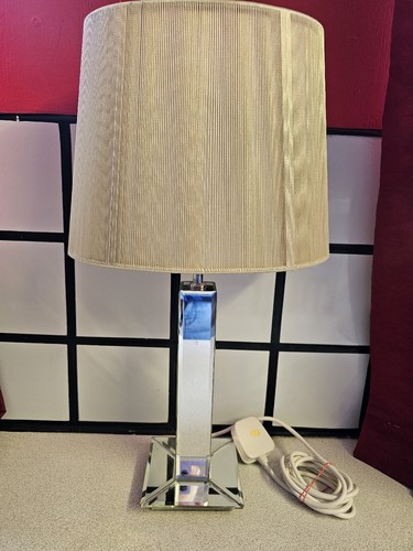 Mirror cream shade table - mirror,