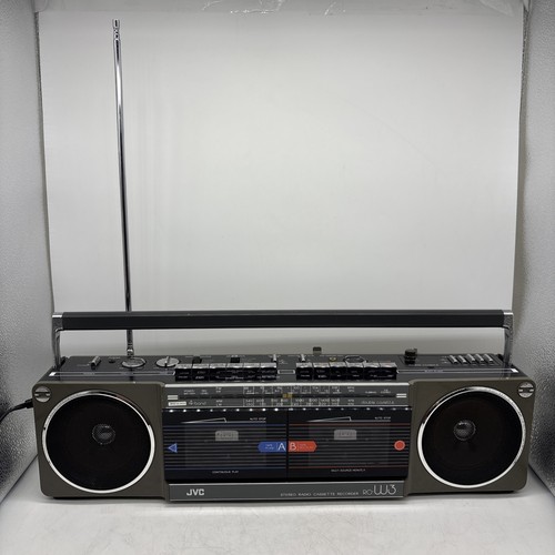 1980 vintage jvc double - 1980’s,