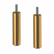 2 pack Ikea OSARP Leg,  brass