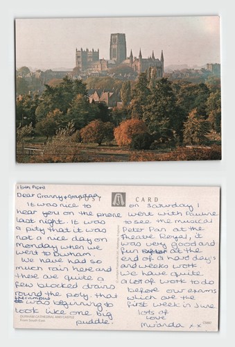 Postcard durham cathedral - postcard,