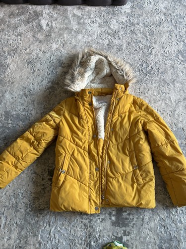 Girls primark yellow coat - primark,
