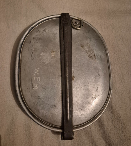 Pre ww1 army mess tin - tin,