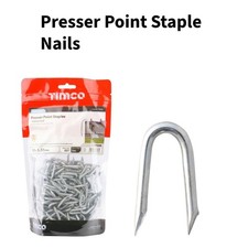 Galvanised staples nails - staples, u