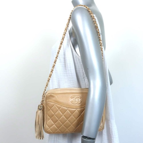 Vintage chanel quilted tassel - vintage,
