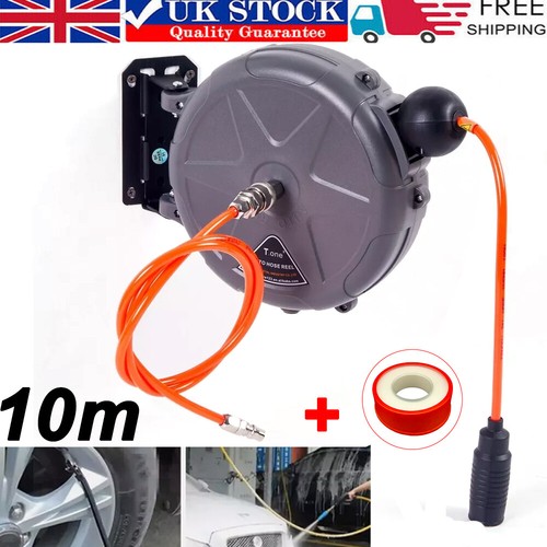 33ft 10m air hose reel - reel, auto