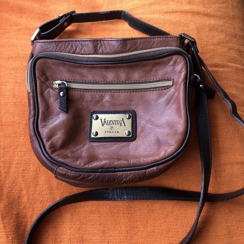 Vintage tan leather valentina - vintage,