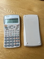 Sharp Calculator EL-531W Scientific White Education School Maths Advanced TD