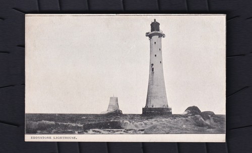 Printed postcard eddystone - printed,