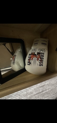 Froch groves signed boxing - froch,