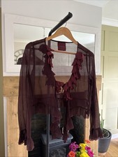Silk Top From Out Of Xile Size