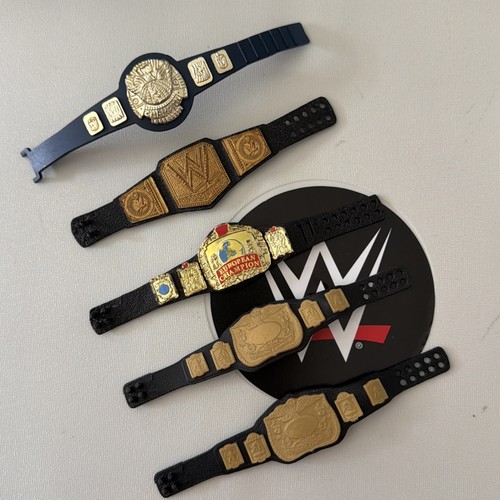 Wwe wrestling figure belts job - wwe,