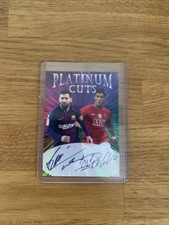 Ronaldo And Messi Platinum Cuts Card