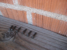 Vintage #7 Gauge x 3/4" Length * Slotted Round-Head Wood Screw Lot of 6 USA