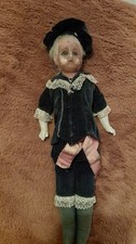 Antique Wax Boy Doll