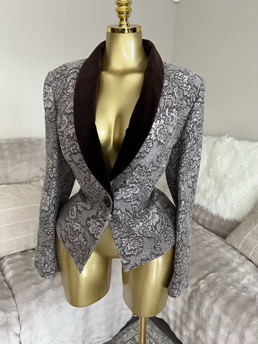 Alex floral brocade - co,