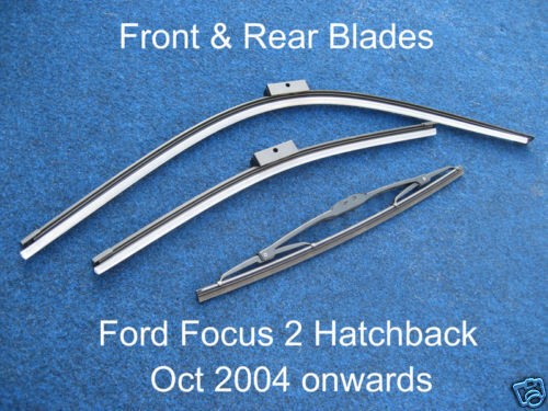 Front rear wiper blades ford - blades,