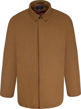 Mens Large Harry Brown Harrison Single Breasted Trench Coat Brown 6XL (One Off)