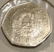 Jersey circulated 50p coin