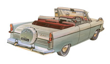 Mk2 Ford Zodiac Magnet A62 -