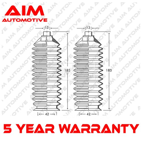 Steering rack boot set - steering,