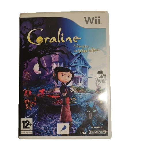 Coraline nintendo wii video - wii,
