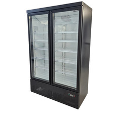 Glass Fridge Display Double