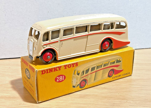 Dinky 281 luxury coach - coach, aec