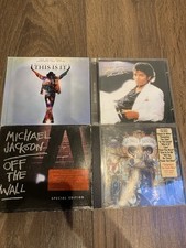 Michael Jackson CD Album Bundle CDs Off The Wall Thriller This Is It Dangerous