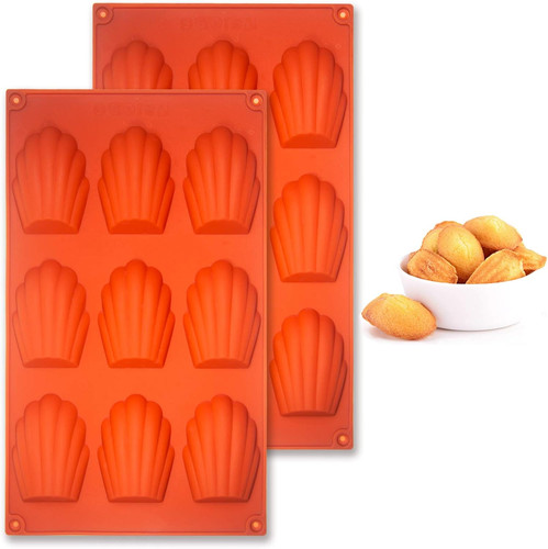Madeleines baking tray 2pcs - tray, 2pcs,