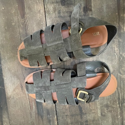 Split suede cage - cage, fisherman