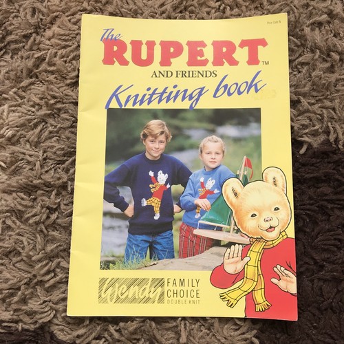 Vintage rupert the bear - rupert, &