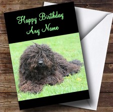 Barbet Dog Personalised