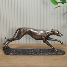 Bronze racing greyhound - bronze,