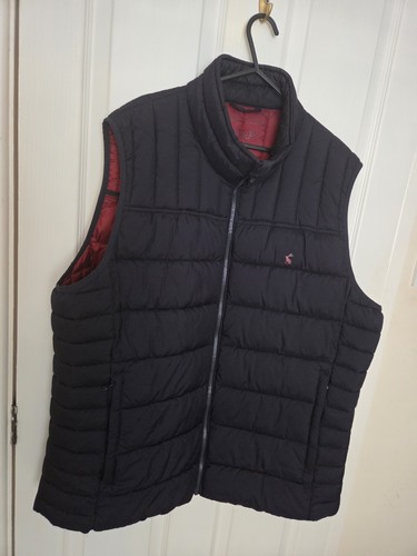 Joules navy gilet size - to',