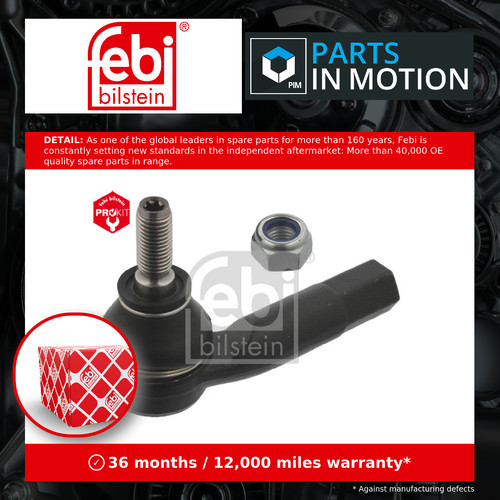 Tie track rod end - tie, /