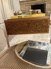 Vintage Floral Hand Carved