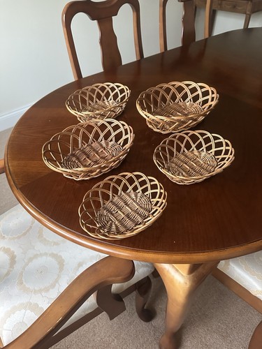 Plastic wicker style baskets - plastic, wicker-style