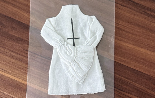 Gothic cross knit dress for - gothic,