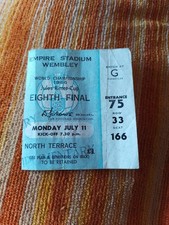 TICKET: WORLD CUP 1966 ENGLAND