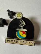 RARE LE 500 Disney Pin Pixar Party Logo Lamp Luxor Jr Standee