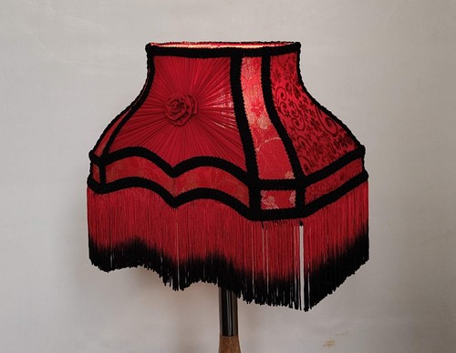 Victorian red black velvet - victorian,