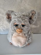 Furby 2005 Gray Blue Eyes Not