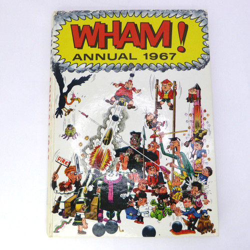 Wham annual 1967 odhams comic - wham!,