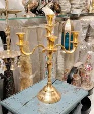 5 Arms Crystal Candelabra