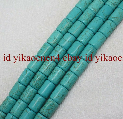Natural 7x12mm blue - blue, turquoise
