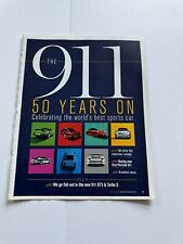 Porsche 911 50 Years On 36 sided Magazine Feature 930 993 996 997 991 GT3 RS
