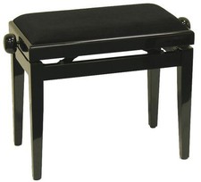 Piano Stool + Piano Bench + Piano Bench + Black + NEW + Height Adjustable