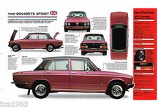 TRIUMPH DOLOMITE SPRINT IMP