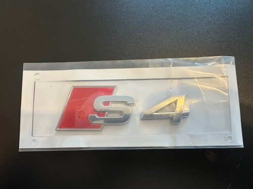 Audi boot badge silver - audi,
